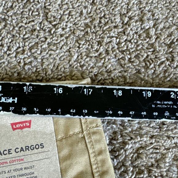 Levis Cargo Pants Relaxed Fit Ace Cargo Pants Beige 33x32 - Picture 7 of 7